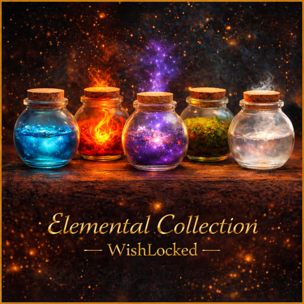 Elemental Collection Wish Jars