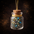 Mystic Veil | Labradorite Crystal Wish Jar