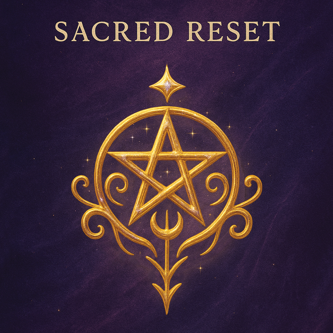 Sacred Reset — Crystal Wish Jar for Renewal & Fresh Beginnings