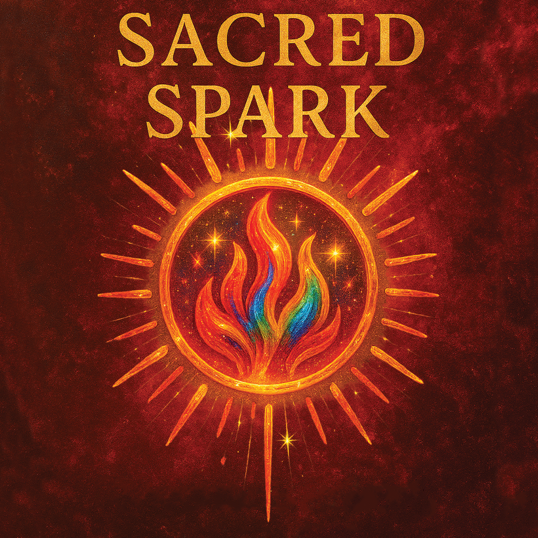 Sacred Spark — Crystal Wish Jar for Motivation & Personal Power