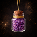 Moonlight Calm | Amethyst Crystal Wish Jar