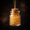 Golden Fortune | Citrine Crystal Wish Jar