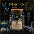 Pisces Zodiac Wish Jar