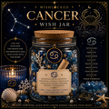 Cancer Zodiac Wish Jar