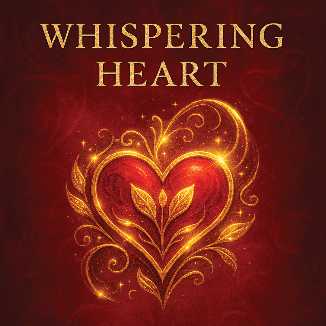 Whispering Heart — Crystal Wish Jar for Love & Emotional Healing